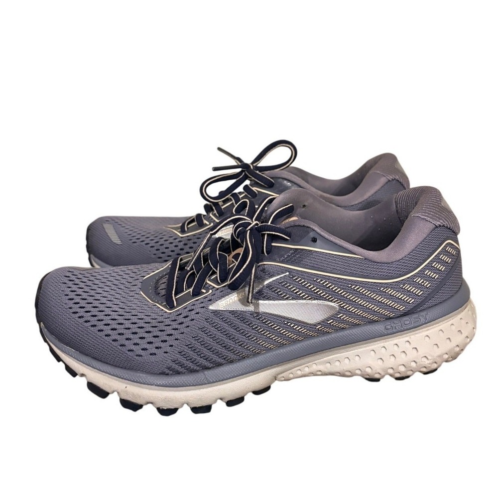 Womens 7.5 Brooks Ghost 12 in Neutral Violet / Peach EUC Running Shoes